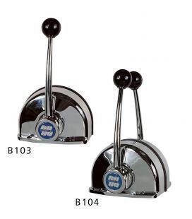 Top mount lever controls Ultraflex B103 - B104