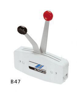 Side mount two lever control Ultraflex B47
