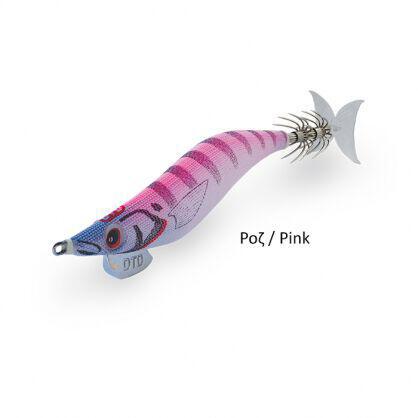 NEW DTD PANIC TIGHT WOBBLING SQUID JIG SOUND EFFECT Size ORANG 3.5 100mm Color