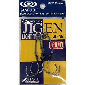 Vanfook Jigen Light Twin JL-45 Assist Hooks