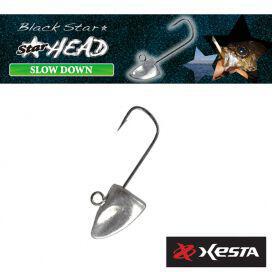 Xesta Black Star Slow Down Jig Heads