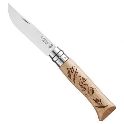 Opinel Engraved Mountain Series No8
