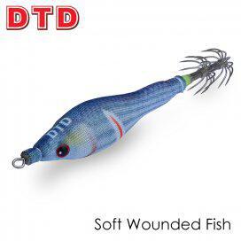 DTD Soft Wounded Fish Squid Jig
