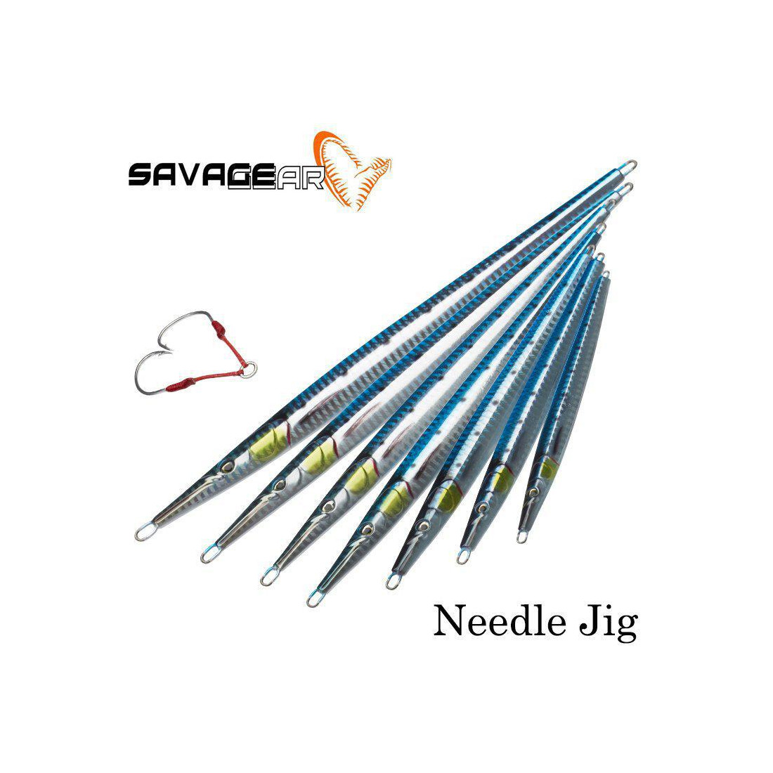 Savage Gear 3D Needle Jig 80g 19cm Pilker