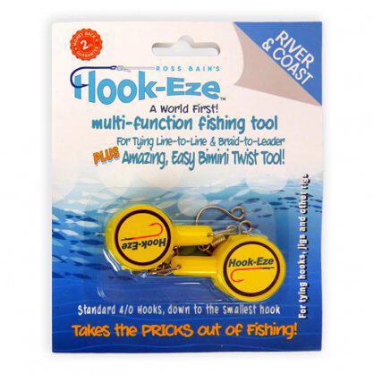 HOOK-EZE Fishing Knot Tying Tool, Green