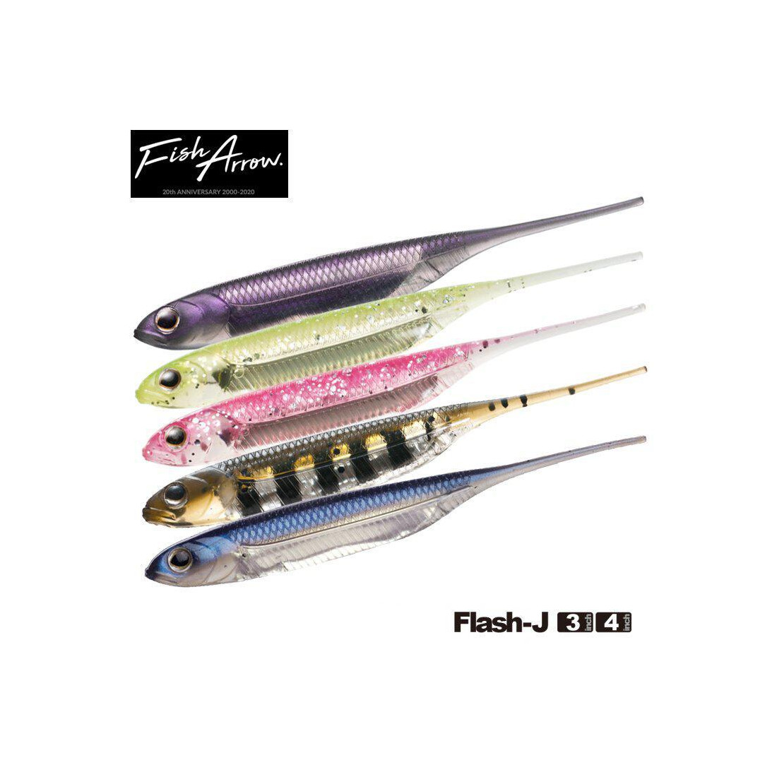 Fish Arrow Flash-J SW Huddle 4,5cm 5pcs Soft bait Predators NEW 2019 