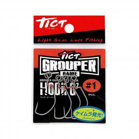 Tict Grouper Game Off-Set Hooks