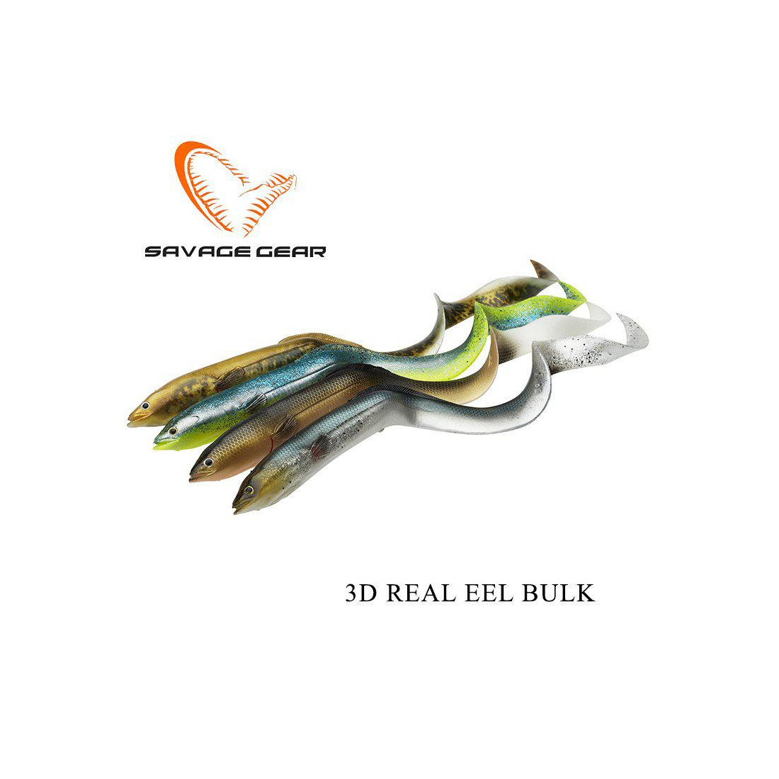 Savage Gear 3D Real Eel Silicone Lures