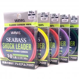 Varivas Sea Bass Premium Fluoro Shock Leader