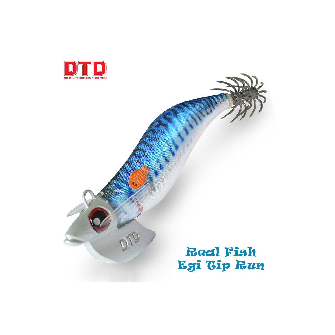 DTD Real Fish Egi Tip Run Squid Jigs