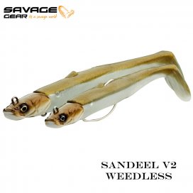 Τεχνητό Savage Gear Sandeel V2 Weedless