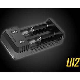 Nitecore Portable Dual Slot USB U12 Battery Charger