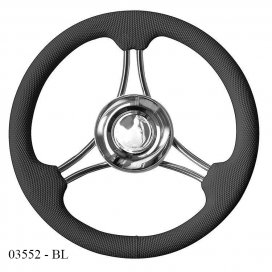 Eval Marine Polyurethane Steering Wheels with Inox Steel Spokes
