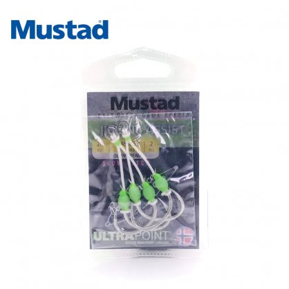 Mustad Jigging Assist Hooks JA-10827BLN-M – 2/0 – BluSpin