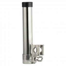 Stainless Steel Clamp-On Rod Holder