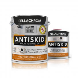 Αντιολισθητικό Χρώμα Πολυουρεθάνης Δύο Συστατικών Pellachrom Antiskid