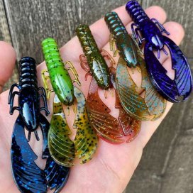 X Zone Muscle Back Craw 3.25"