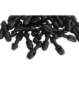 Plastic Strain for Tied Rubbers