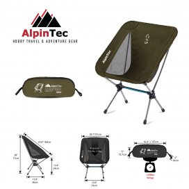 AlpinTec Strong Heavy Load Chair