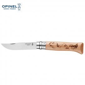 Opinel Engraved Mountain Series No8