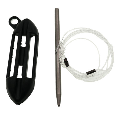 Stainless Steel Fish Stringer with Plastic Sheath