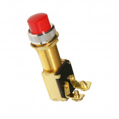 Marine Grade Brass Push-Button Switch