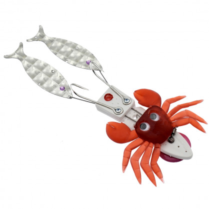 Technofish Octopus Jig with Crab & 2 Inox Fish