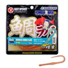 EcoGear Kuwase Curly Slim Biodegradable Baits