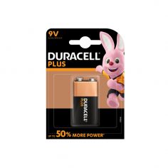 Duracell Plus 9V 6LR61 Alkaline Battery