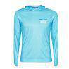 Nomad Design Womens Tech Fishing Shirt Hooded Flyer Teal
