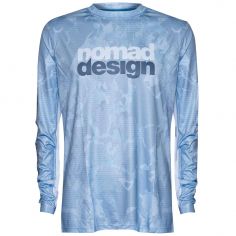 Μπλούζα Ψαρέματος Nomad Design Tech Fishing Shirt Camo Splice Blue