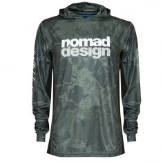 Μπλούζα Ψαρέματος Nomad Design Tech Fishing Shirt με Κουκούλα