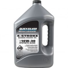 Quicksilver SAE 10W30 4-Stroke Synthetic Blend Marine Engine Oil