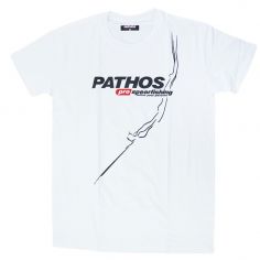 Λευκό T-Shirt Pathos Follow your Passion