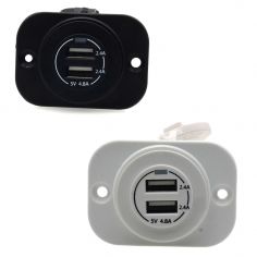 Double Port Usb Charger Socket
