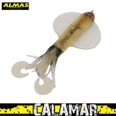 Almas de Vinilo Silicone Calamar Curly with Jig Head 100 gr