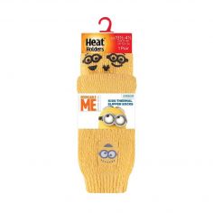 Heat Holders Kids Despicable Me Thermal Slipper Socks - Minions