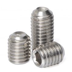 Hexagon Socket Set Screw With Cup Point A2 DIN 916