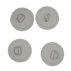 Stainless Steel D-ring Pads Set